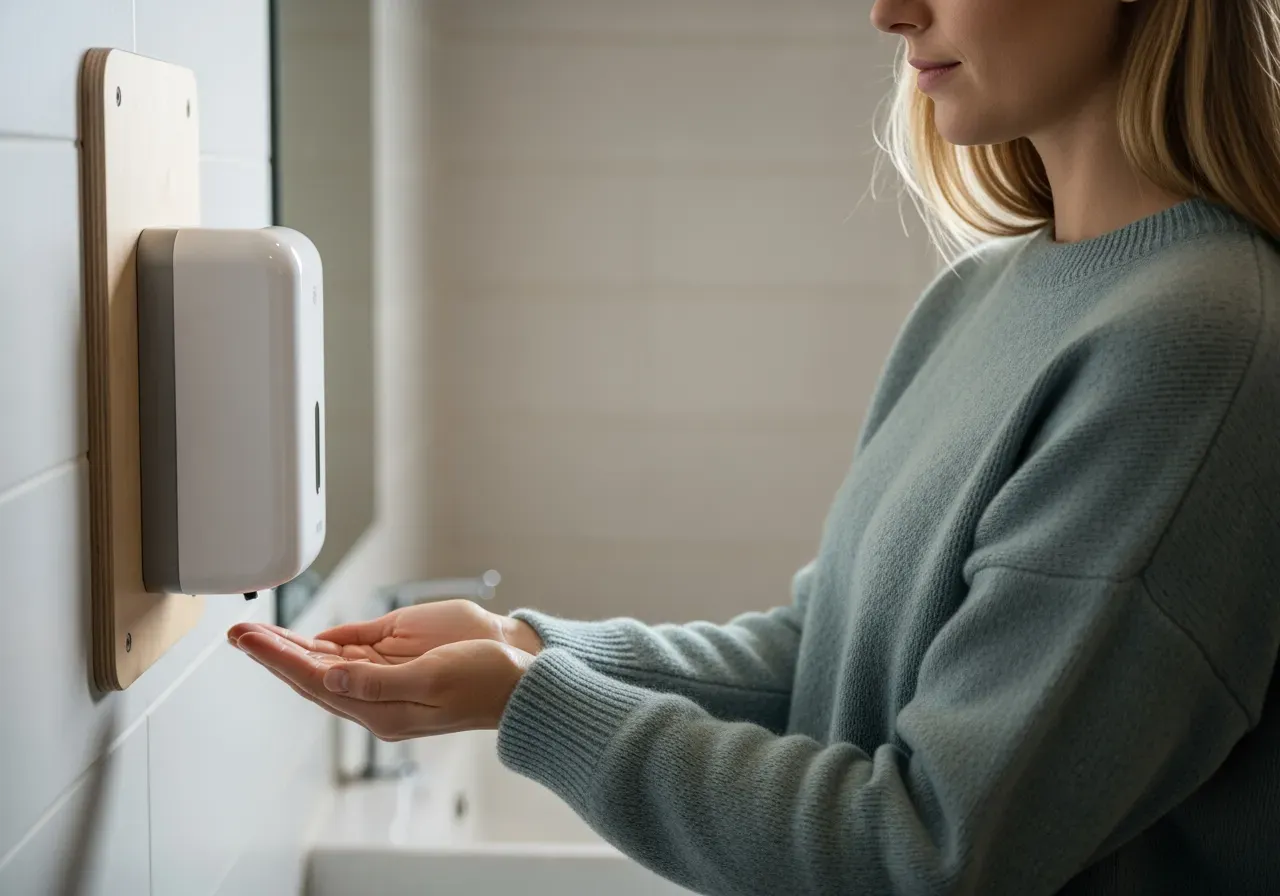 Smarta dispensrar för handhygien
