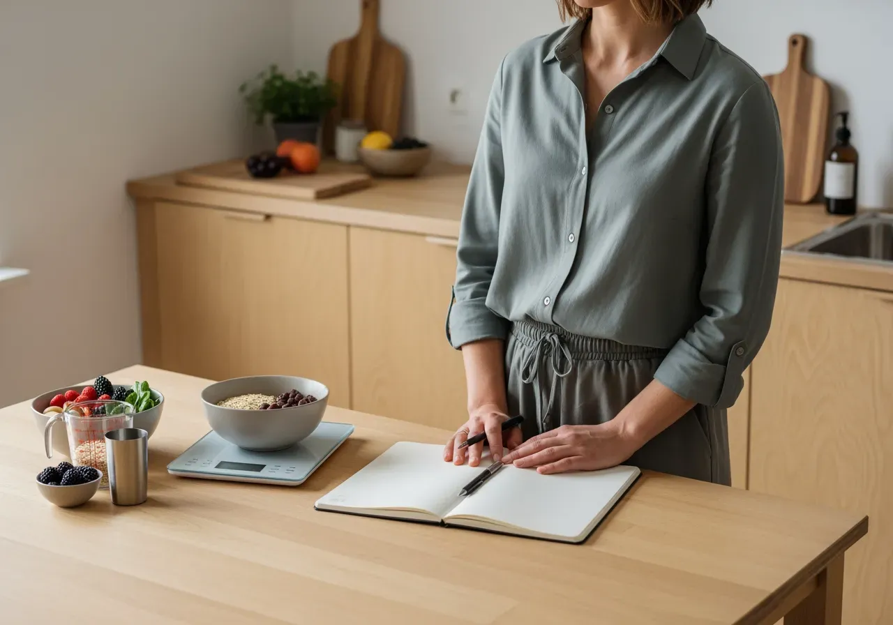Kalorier för viktnedgång steg för steg