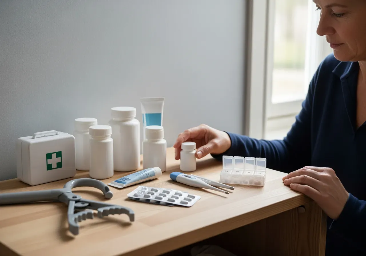 Medicin och hjälpmedel i hemmet