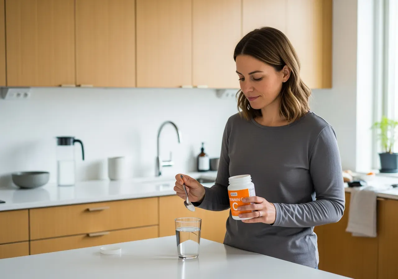 C‑vitaminpulver i vardagen