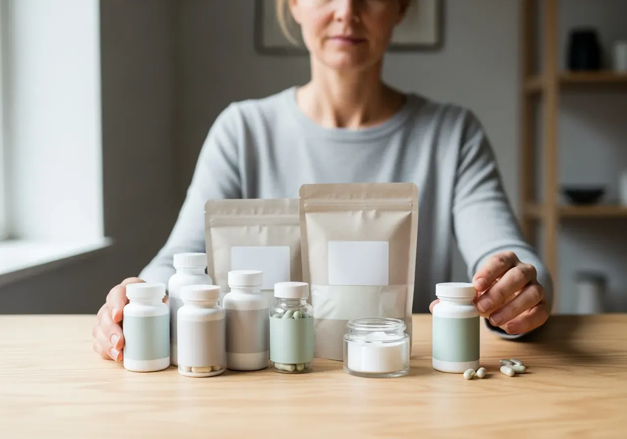 Kosttillskott för hud och vardag