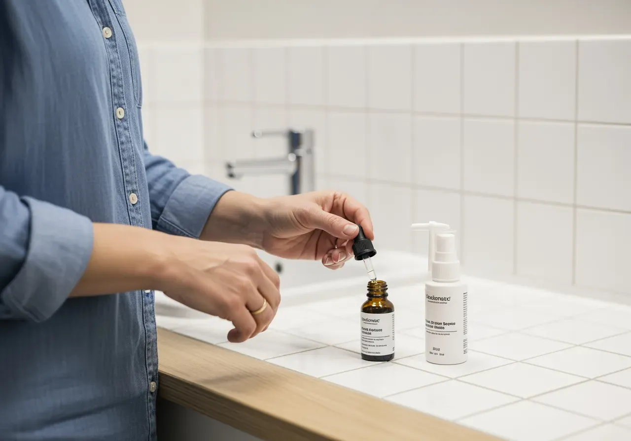 örondroppar och spray guide