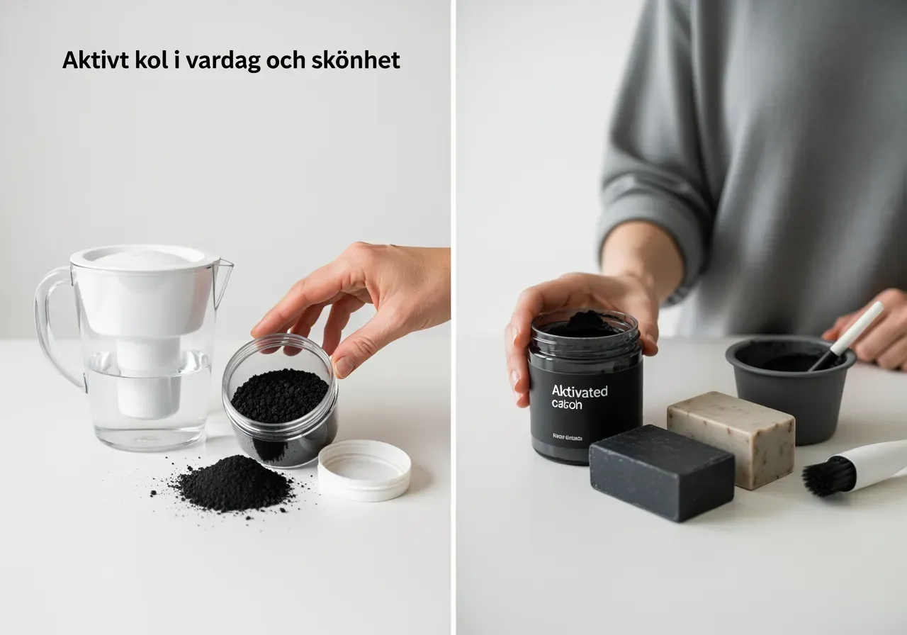 Aktivt kol i vardag och skönhet