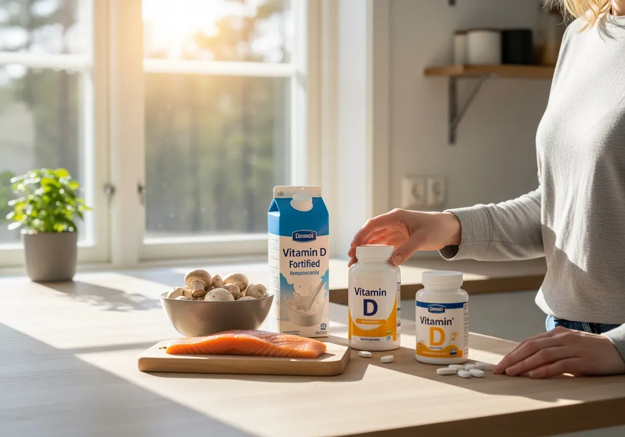 D‑vitamin dagsbehov källor och val