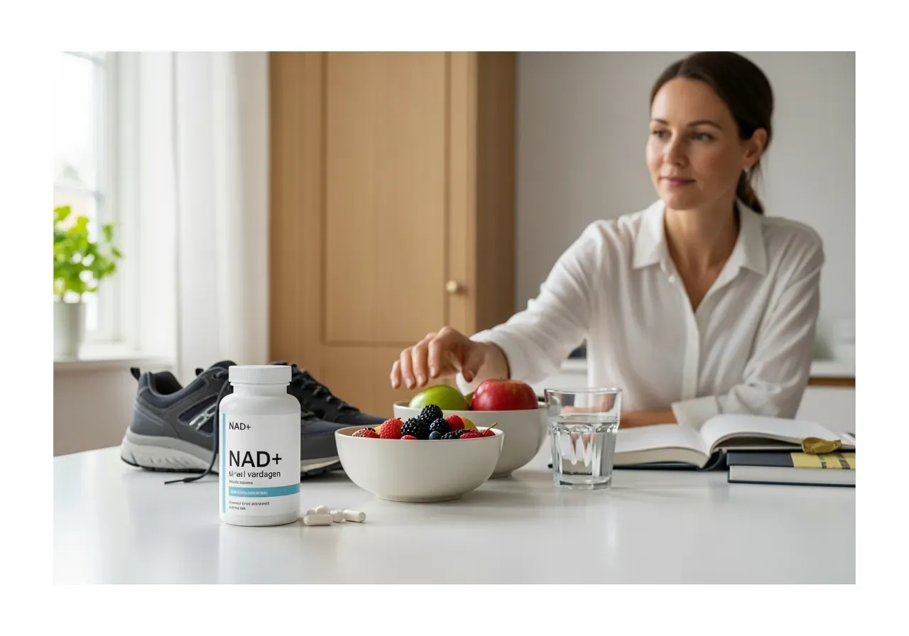 NAD+ tillskott och val i vardagen