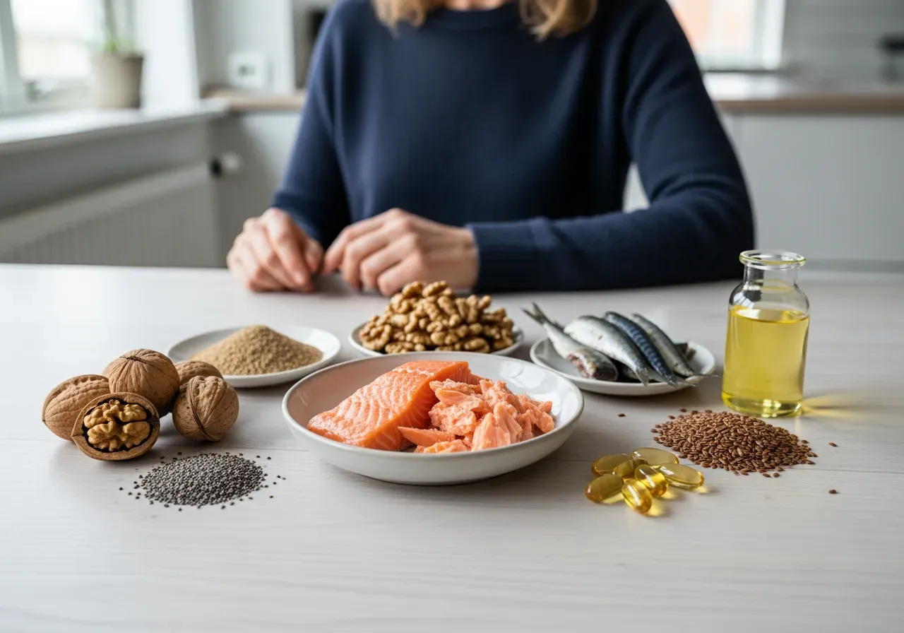 Omega‑3 källor och mängd