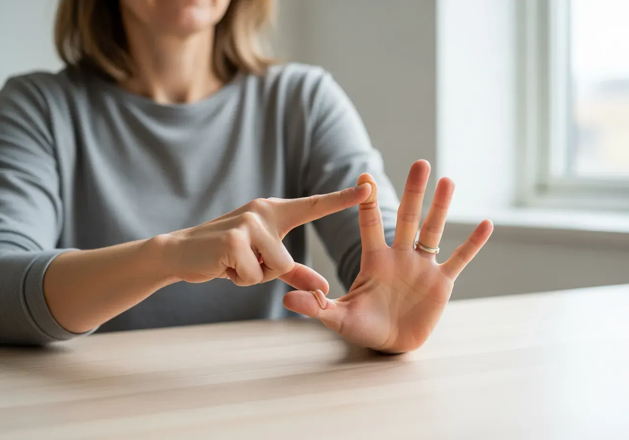 Övningar för rörliga fingerleder