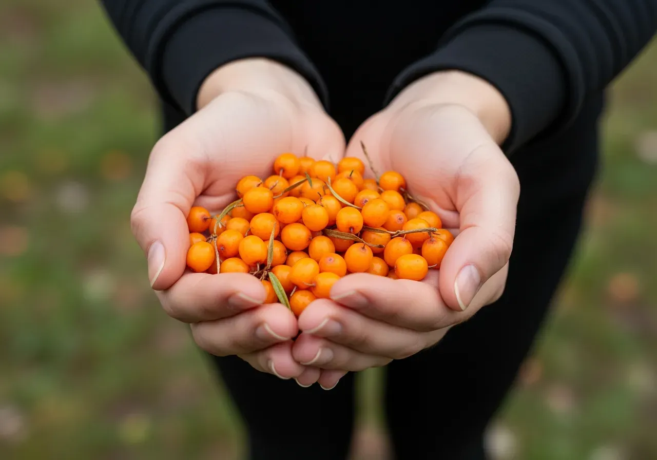 Rimlig mängd havtorn per dag
