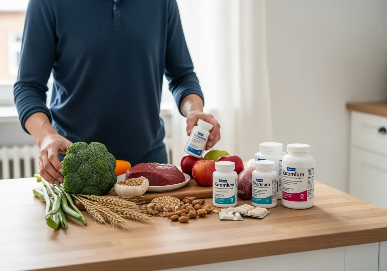Krom i kost och tillskott