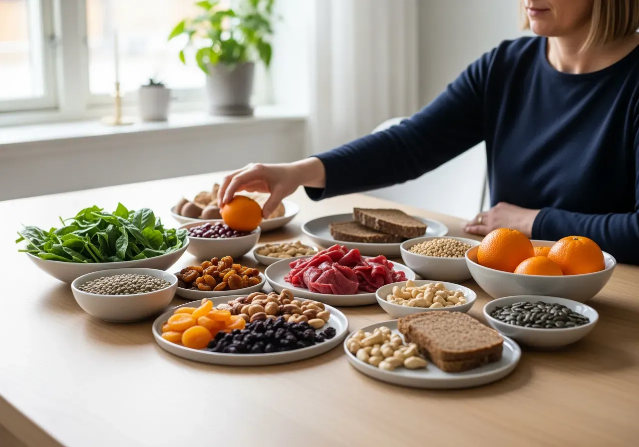Järnrik mat och smarta val