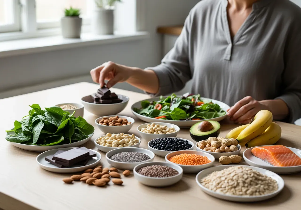 Mat som innehåller magnesium