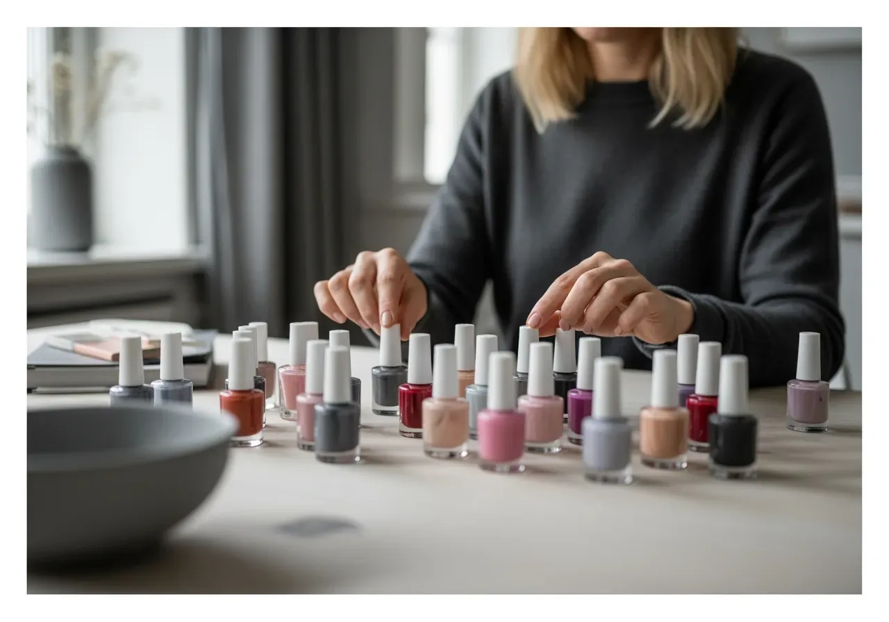 Färgval för nagellack