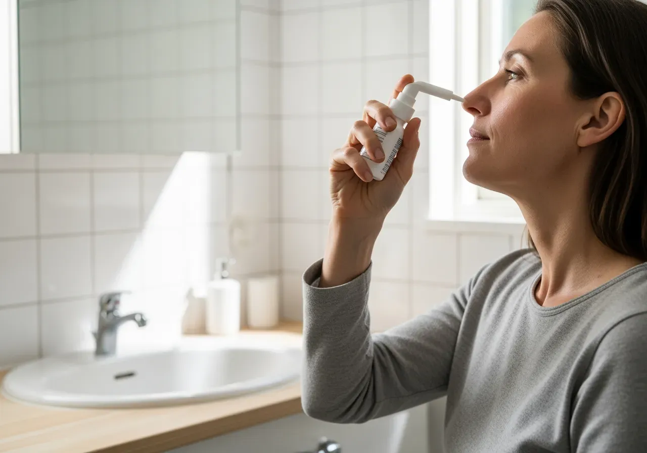 Kortisonnässpray i vardaglig användning