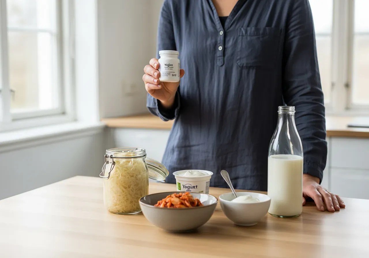 Mjölksyrabakterier i mat och tillskott