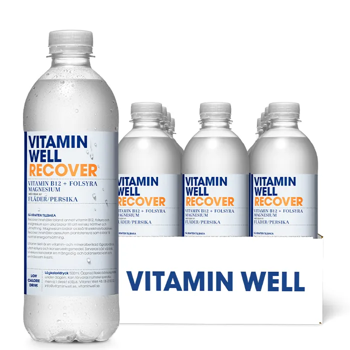 12 x Vitamin Well Vitamindryck 500ml