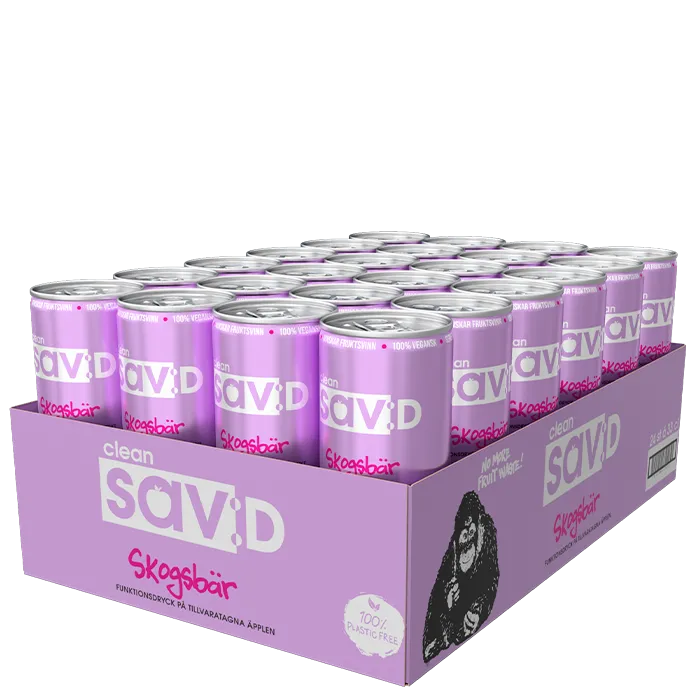 24 st Clean sav:D Flak 330 ml