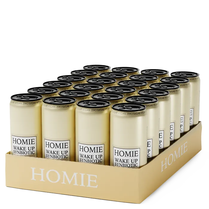 24 x Wake Up Synbiotic Funktionsdryck 330 ml