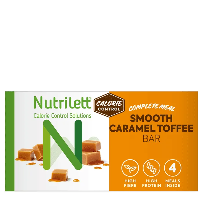 4 x Måltidsersättande Bar 56 g Smooth Caramel