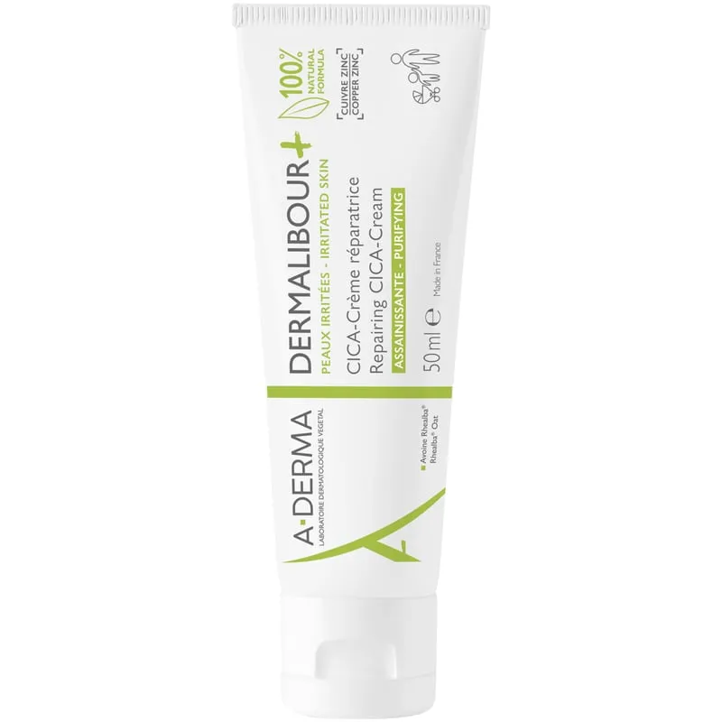 A-Derma Dermalibour+ repairing CICA-cream 50 ml