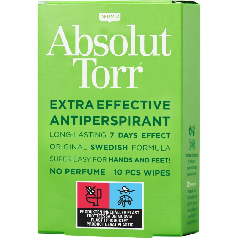 Absolut Torr Wipes 10 st