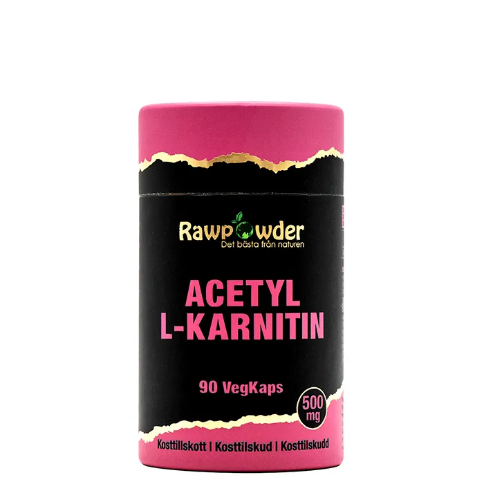 Acetyl L-Karnitin 500 mg 90 kapslar