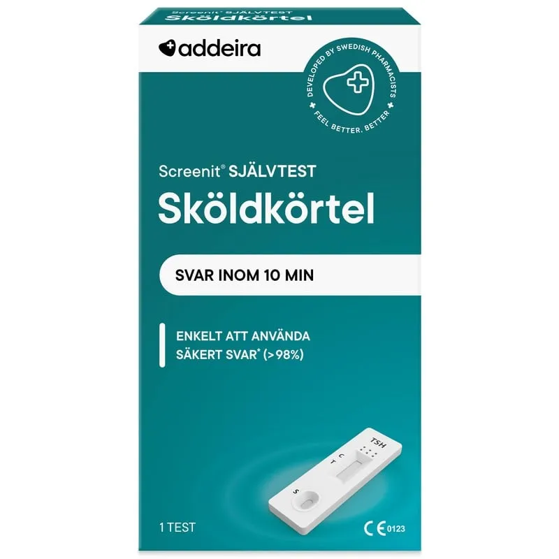 Addeira Screenit självtest Sköldkörtel 1 st