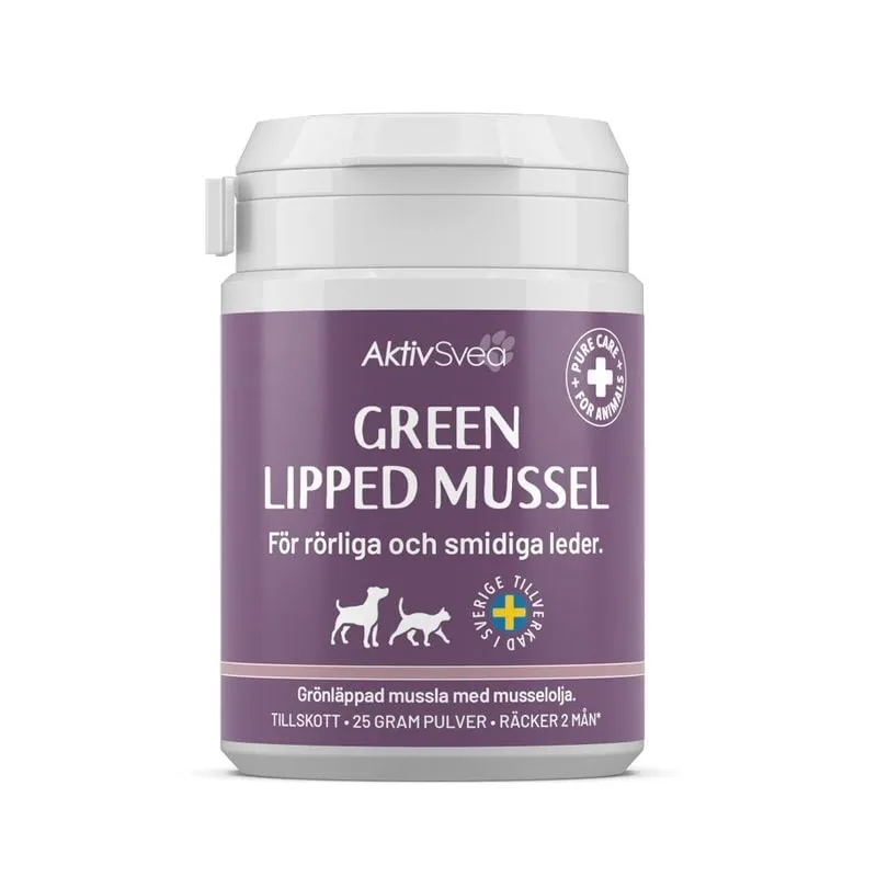 AktivSvea Green Lipped Mussel 25 g