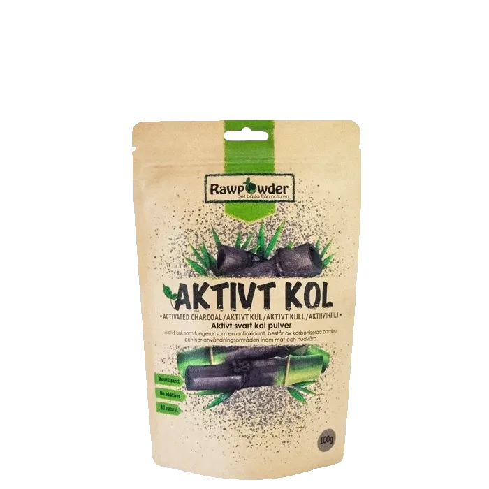 Aktivt Kol Pulver 100 g