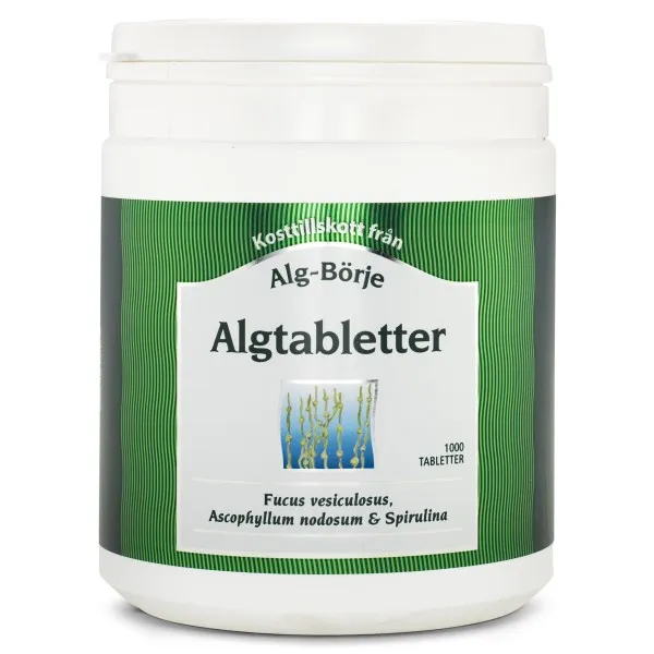 Alg-Börje Algtabletter, 1000 tabl