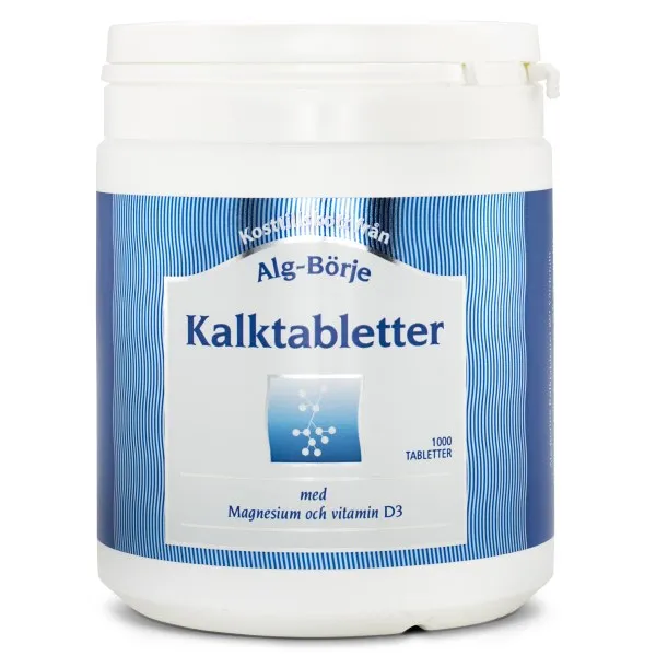 Alg-Börje Kalktabletter, 1000 tabl
