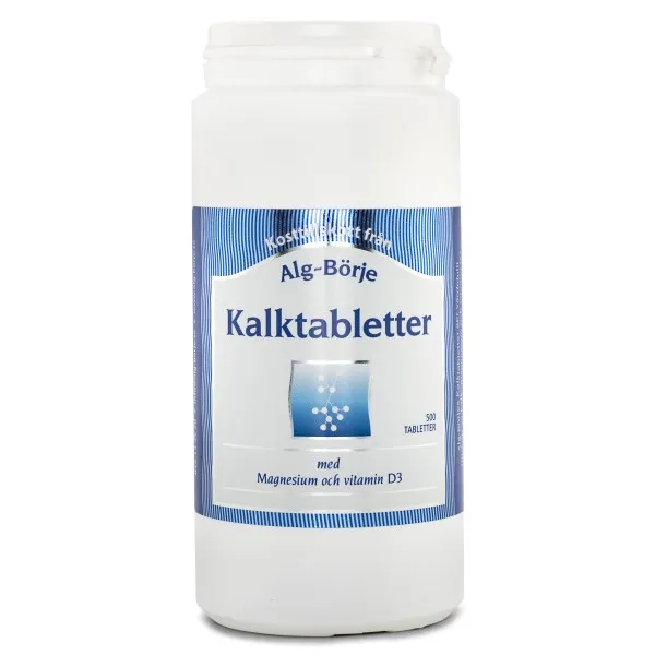 Alg-Börje Kalktabletter, 500 tabl