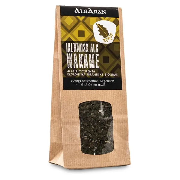 Algaran Irländsk Wakame Raw & Eko, 40 g