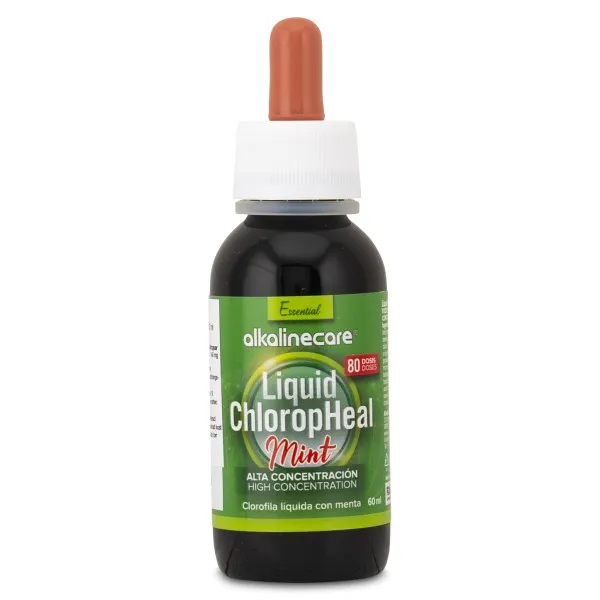 AlkalineCare Liquid ChloropHeal, Mint, 60 ml