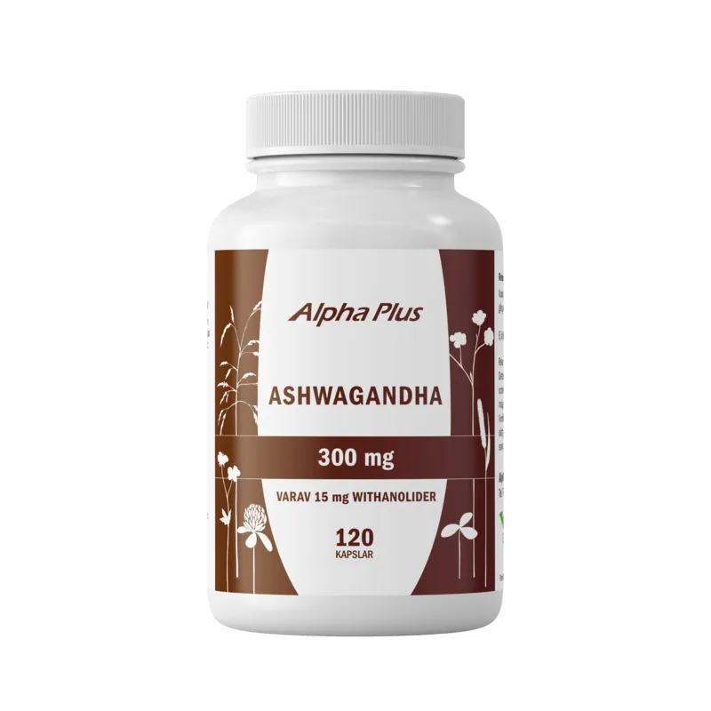 Alpha Plus Ashwagandha 120 kapslar
