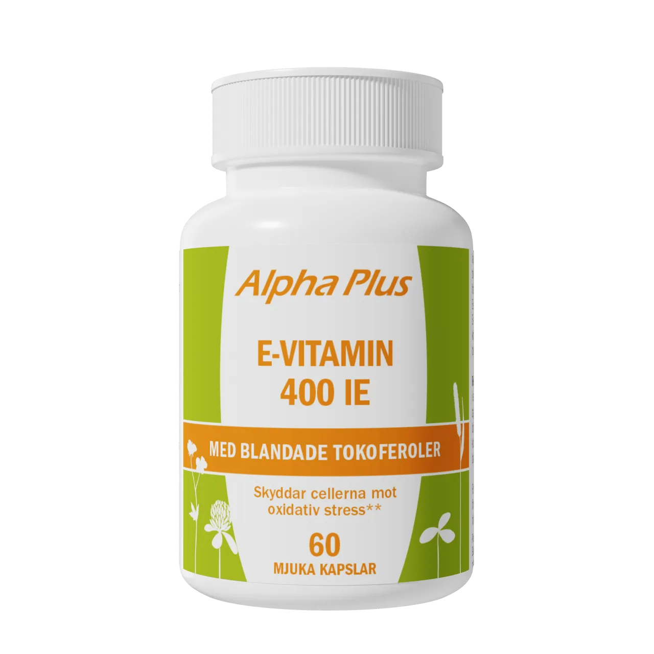 Alpha Plus E-vitamin 400 IE 60 kapslar