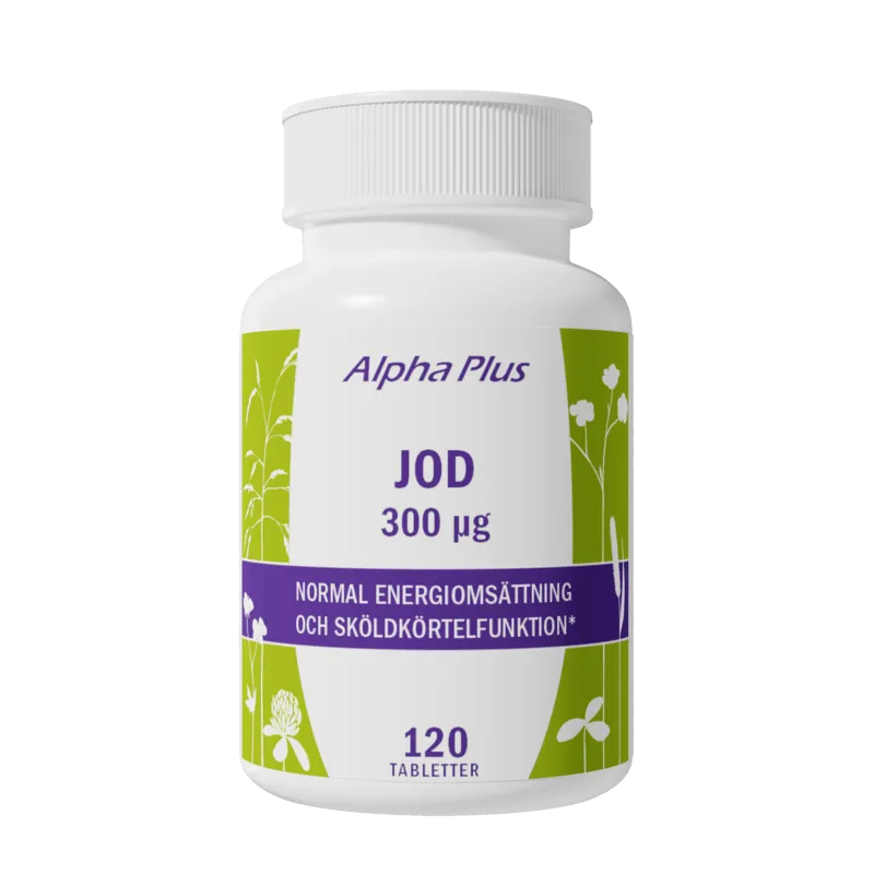 Alpha Plus Jod 300 µg 120 tabletter