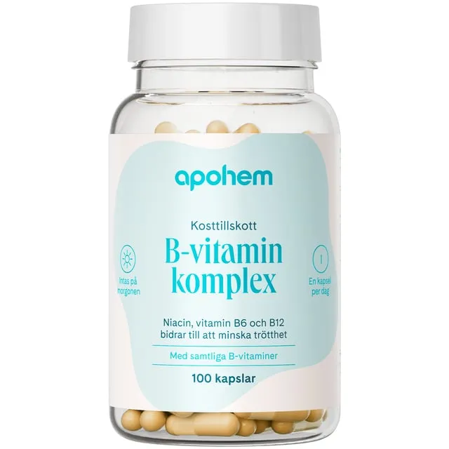Apohem B-vitaminkomplex 100 kapslar