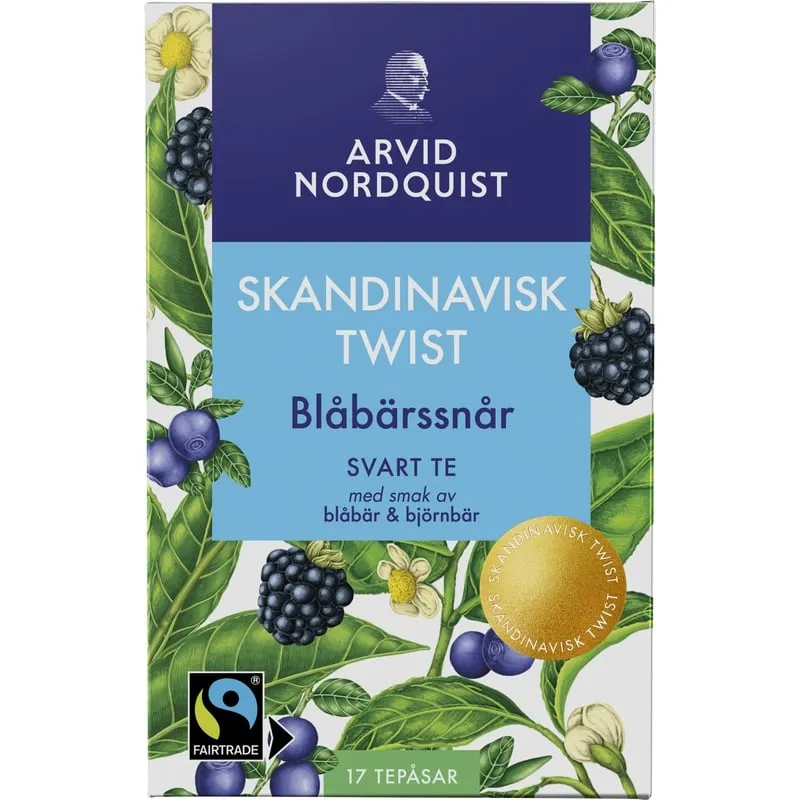 Arvid Nordquist Blåbärsnår 17 tepåsar