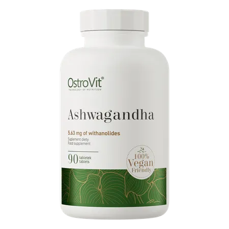 Ashwagandha, 90 kapslar. Veganske