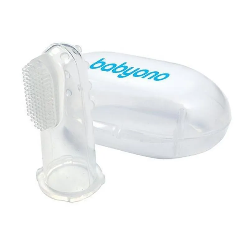 Babyono Fingertandborste silikon