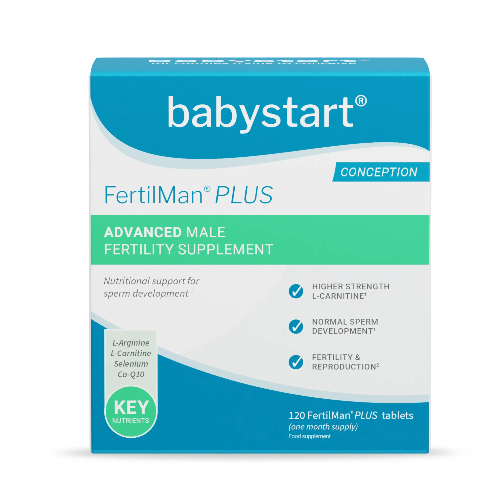 Babystart FertilMan PLUS - Avancerat Näringsstöd för manlig fertilitet
