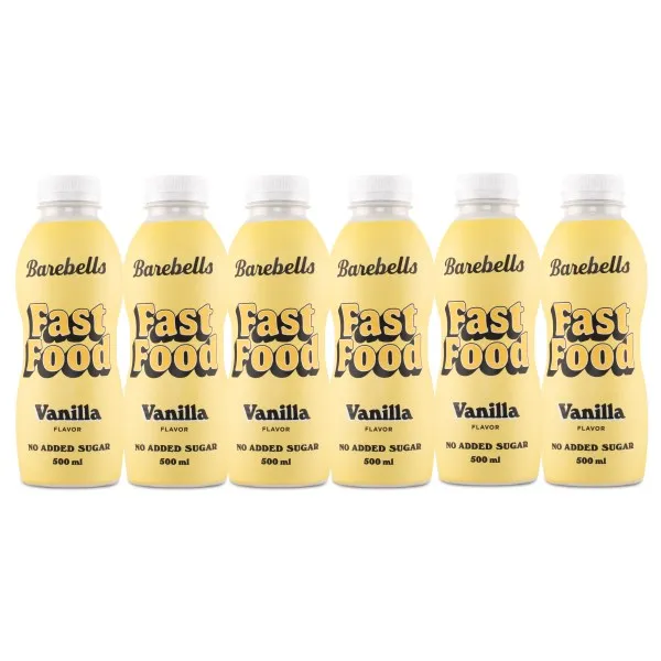Barebells Fast Food, Vanilla, 6-pack