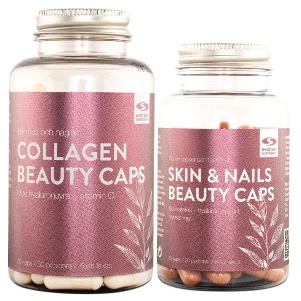 Beauty Caps Skin & Nails + Collagen, Paket