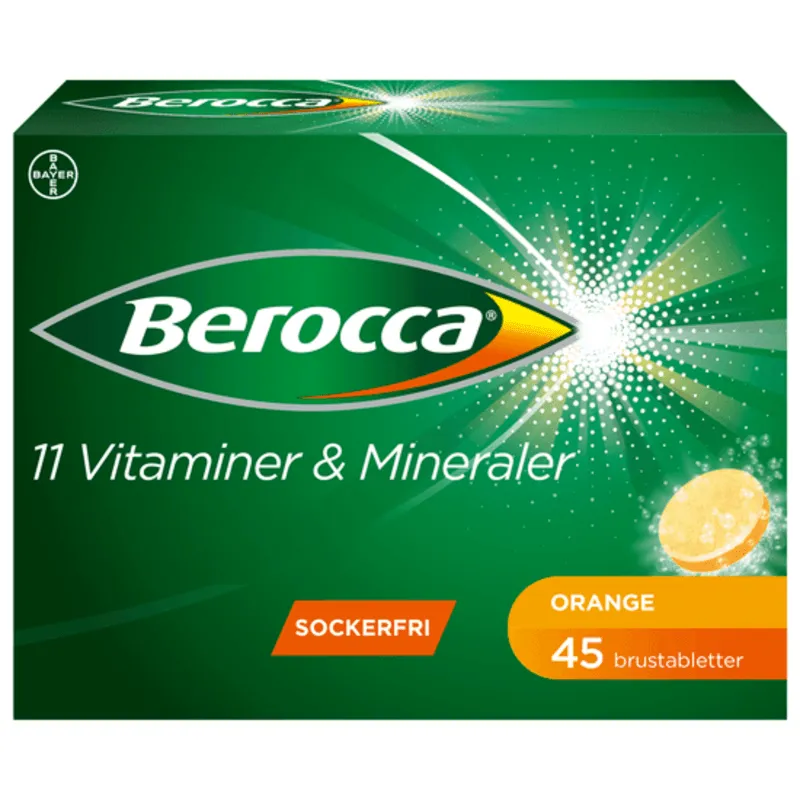 Berocca Energy Orange 45 brustabletter