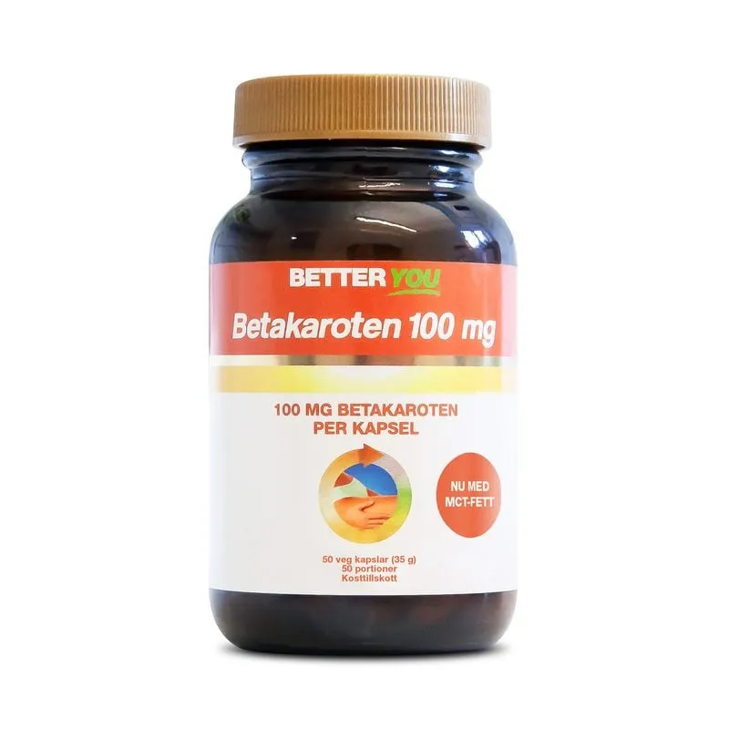 BETTER YOU Better You Betakaroten 100mg 50 kaps