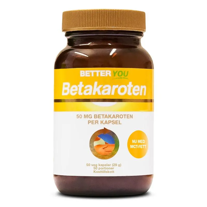BETTER YOU Better You Betakaroten 50 mg 50 st