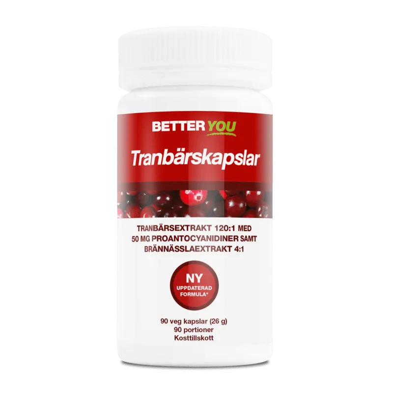BETTER YOU Better You Tranbärskapslar 90 kapslar