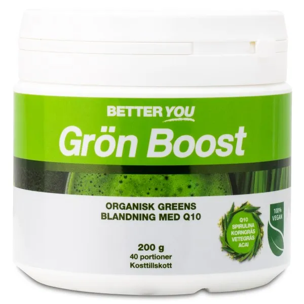 Better You Grön Boost Pulver, 200 g