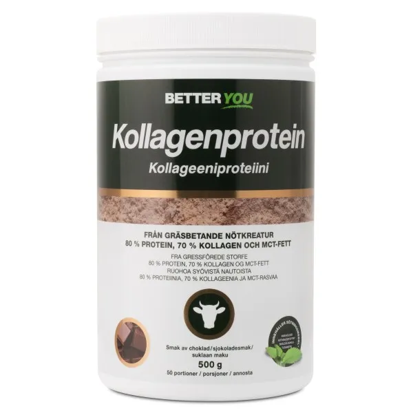 Better You Kollagenprotein, Choklad, 500 g