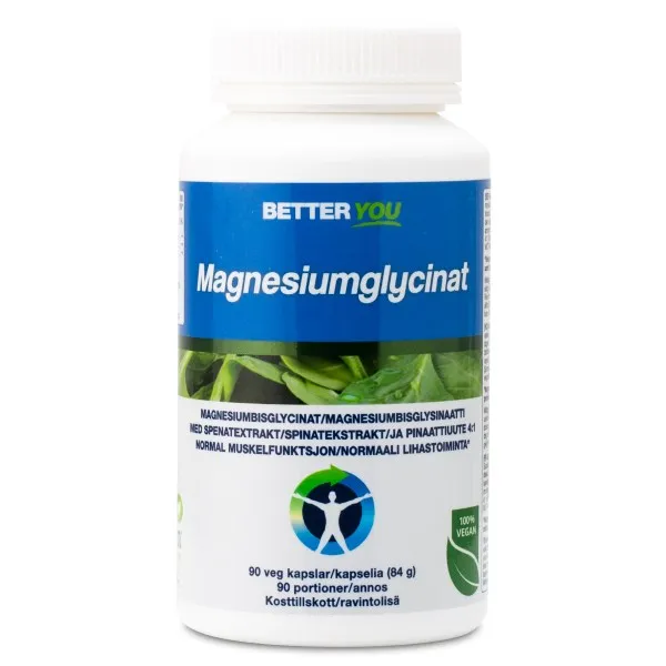 Better You Magnesiumglycinat, 90 kaps